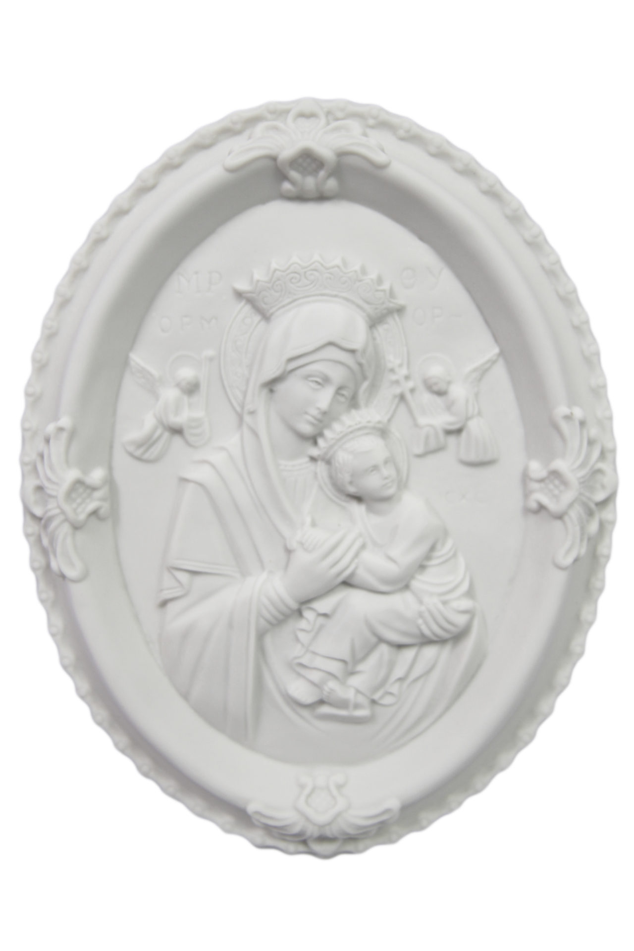 9" Our Lady of Perpetual Help Wall Plate