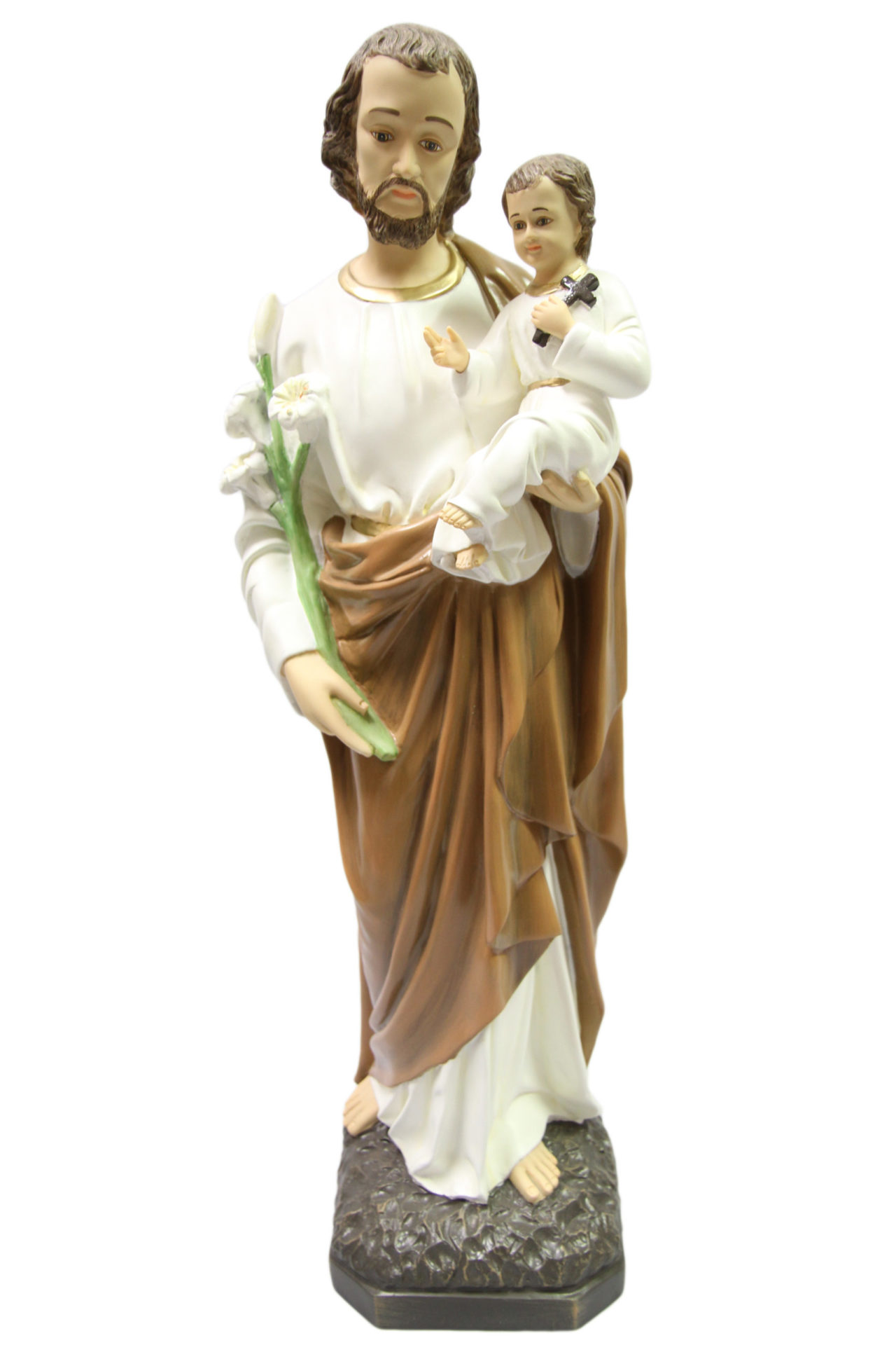 32" Saint Joseph with Baby Jesus