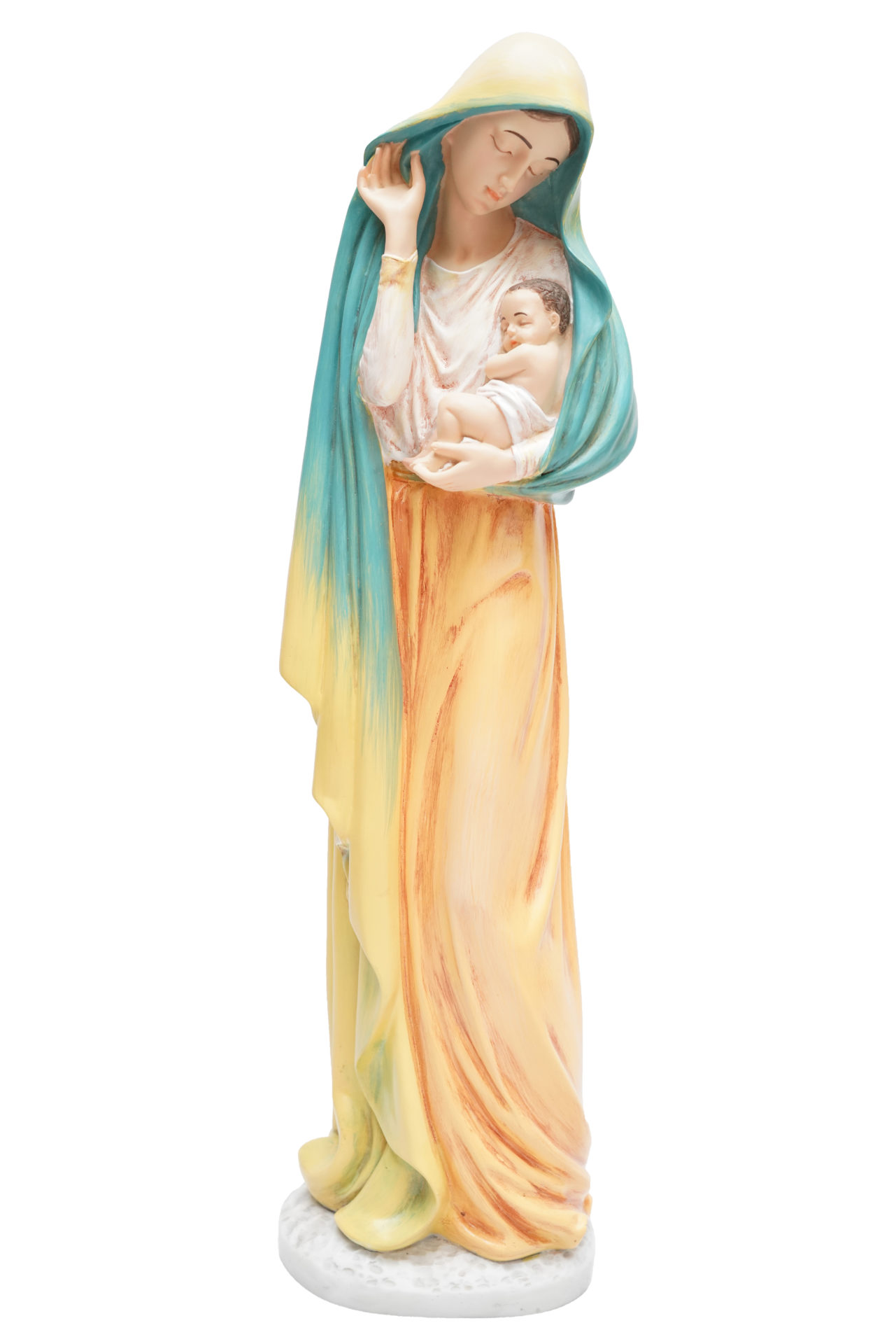 18" Virgin Mary with Baby Jesus