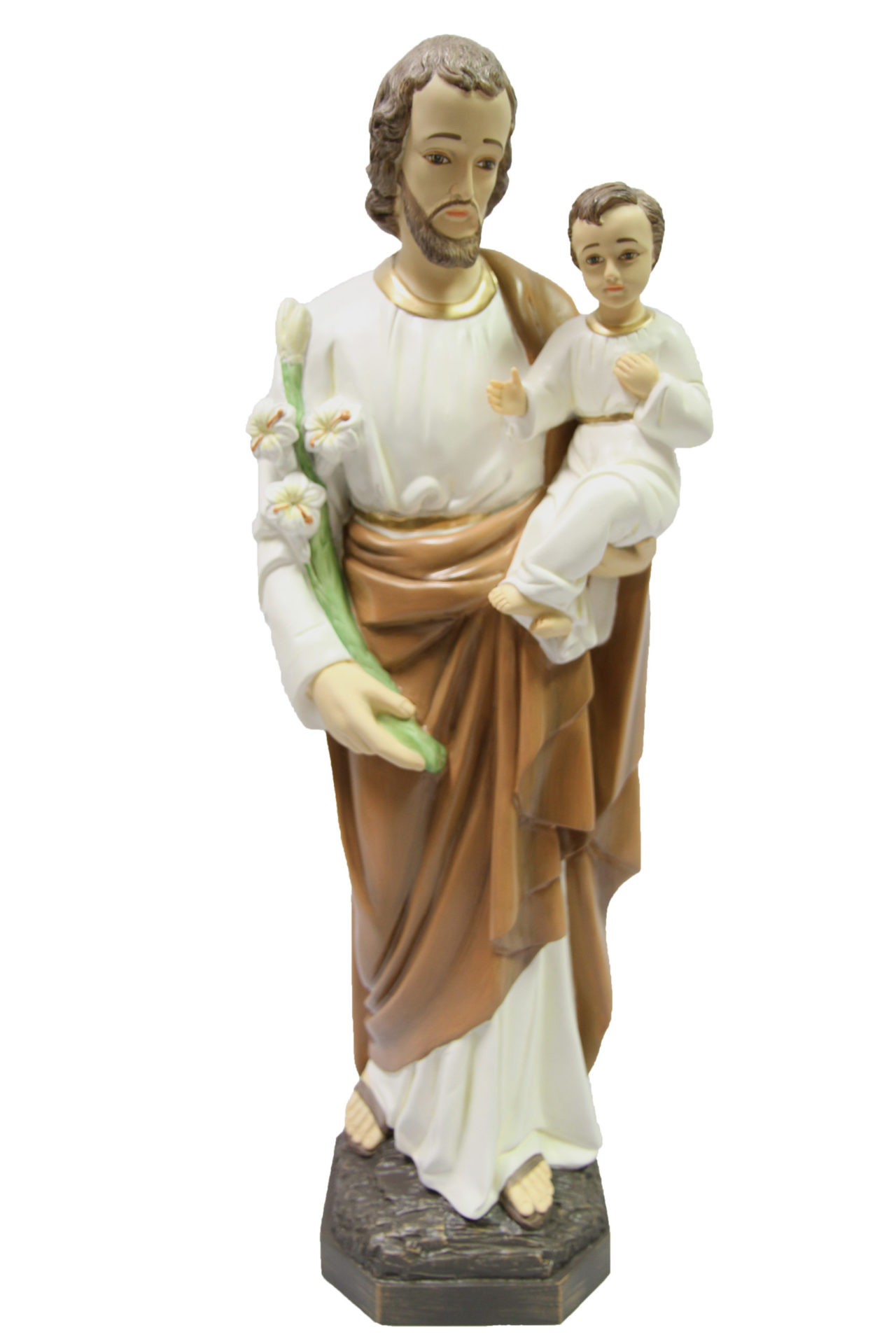 25.5" Saint Joseph with Holy Child