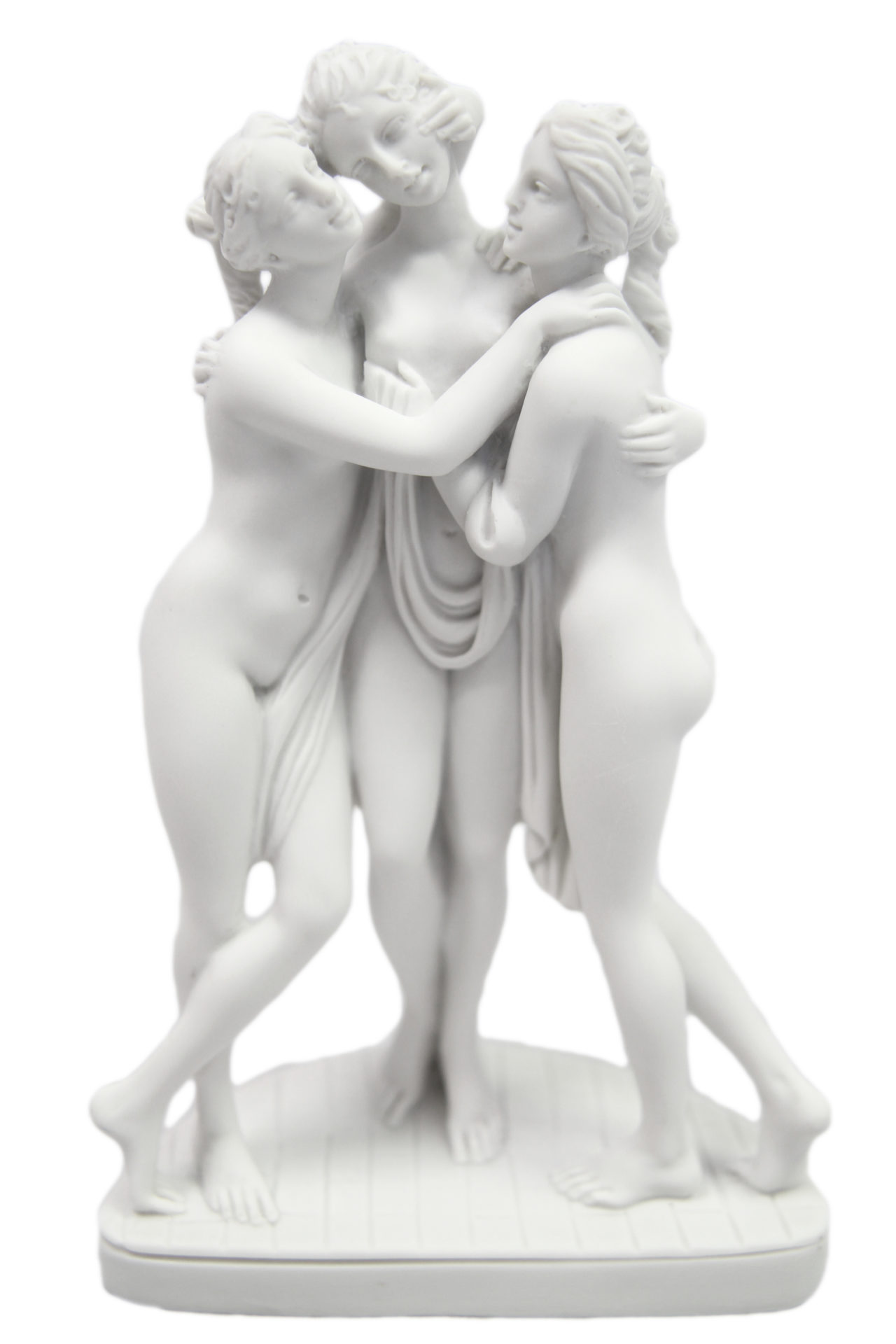 8" Three Graces by Canova Greek Goddess