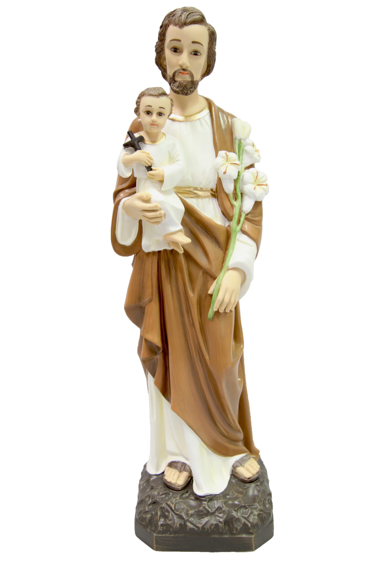 19" Saint Joseph with Holy Child