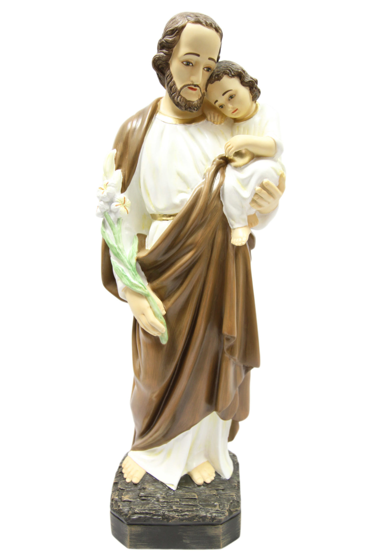 23.5" Saint Joseph with Holy Child