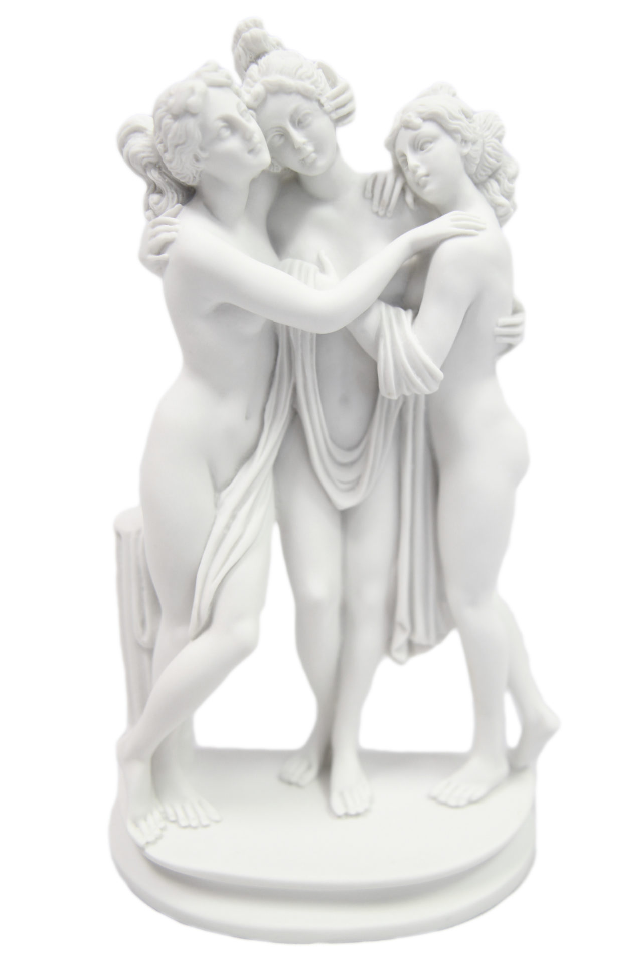9.5" Three Graces by Canova Greek Goddess