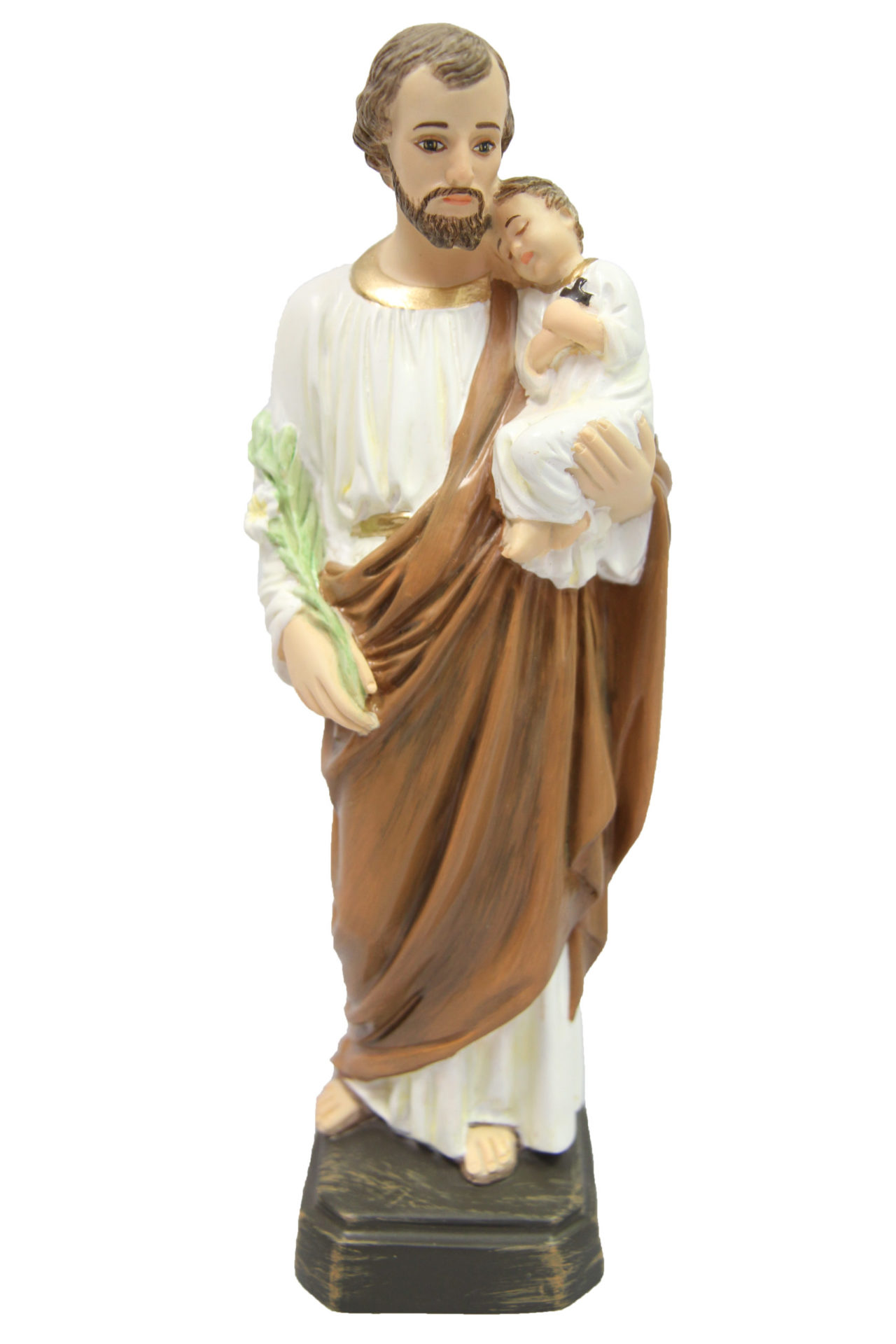 12" Saint Joseph with Baby Jesus