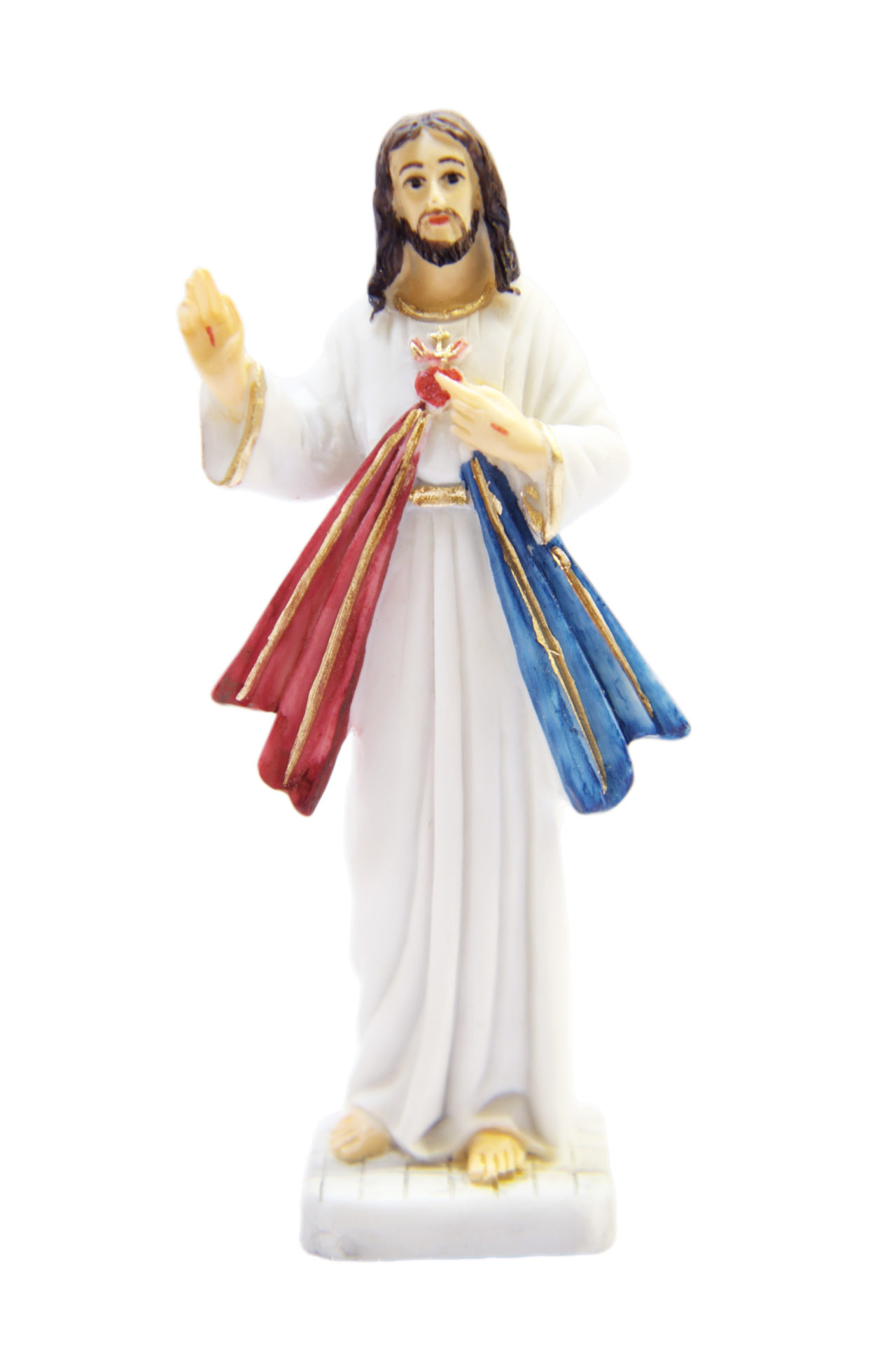 4.25" Divine Mercy