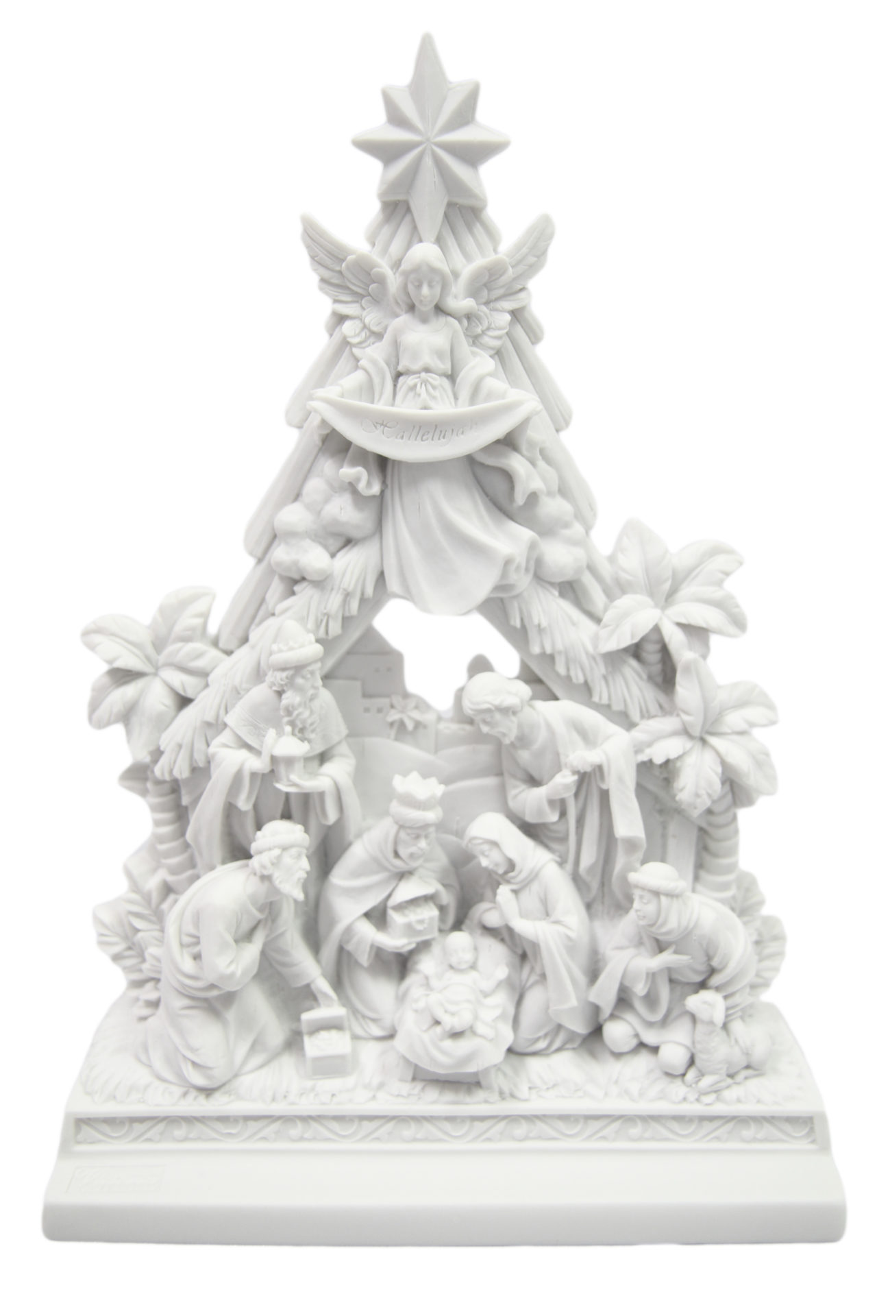 11" Nativity Set Scene Joseph Mary Baby Jesus